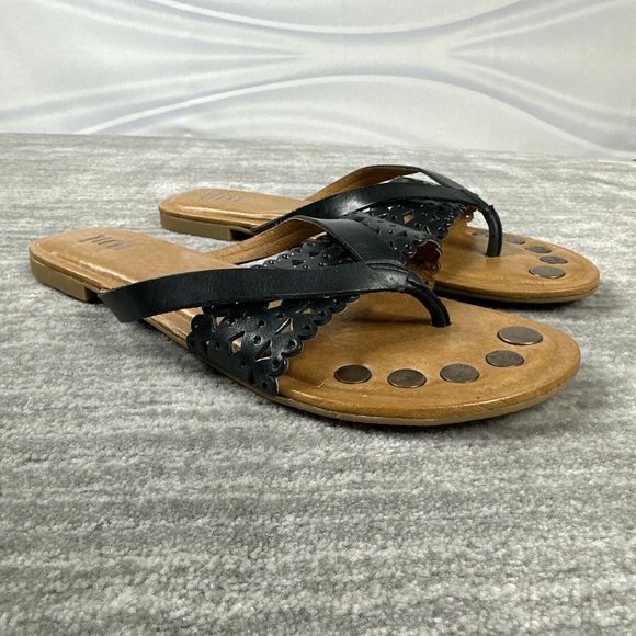 Juil DALLI Copper Alloy Plug Sandals Earthing Grounding Size 8 - Picture 2 of 5
